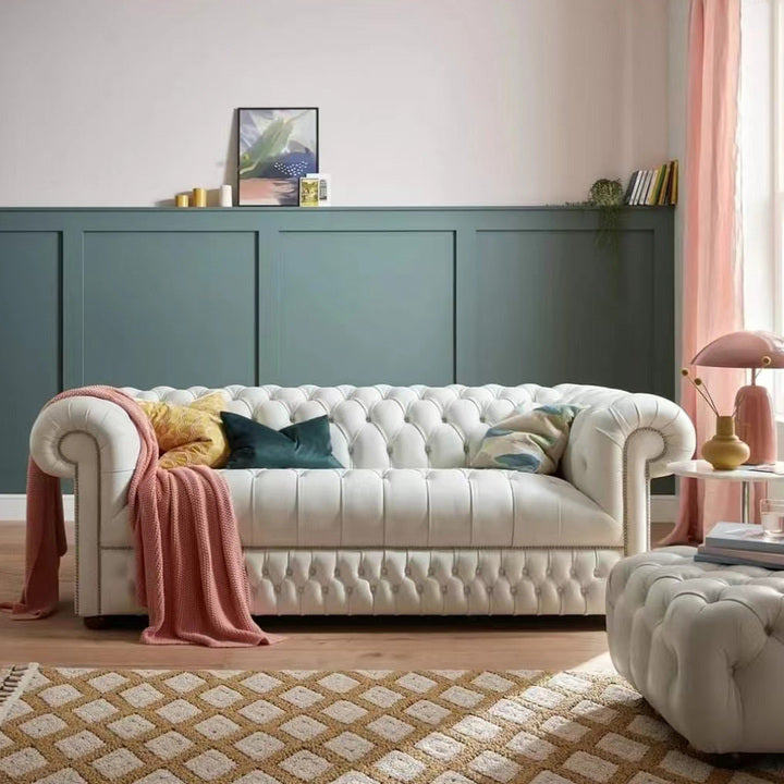 Wholesale Couch Living Room Sofa Cama Muebles Modern Designer Luxury Tufted Chesterfield Velvet Tufted Sofas Set Furniture