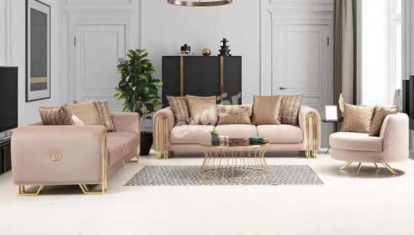 Sofagarnitur Ancela Creme