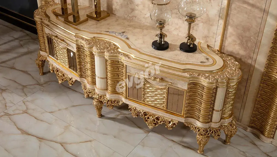 Dolmabahçe Krem TV Ünitesi