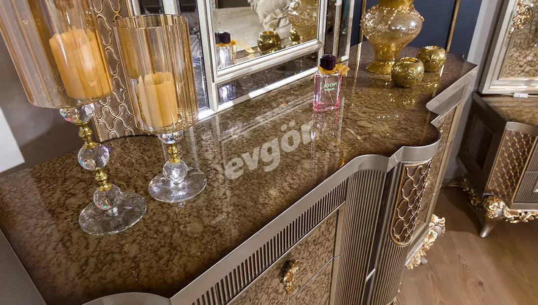 Feraye Avangarde Bedroom Set - Luxurious & Engaging Design