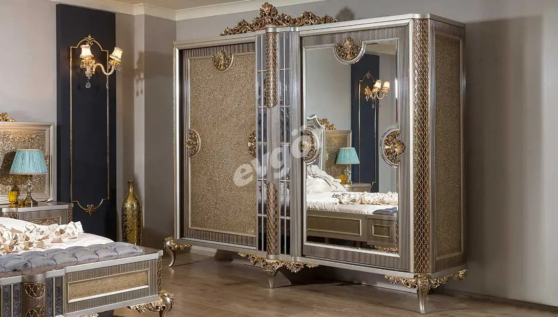 Feraye Avangarde Bedroom Set - Luxurious & Engaging Design