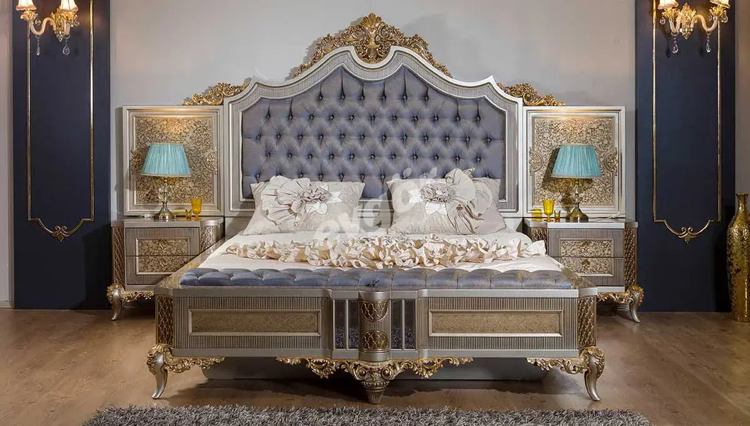 Feraye Avangarde Bedroom Set - Luxurious & Engaging Design