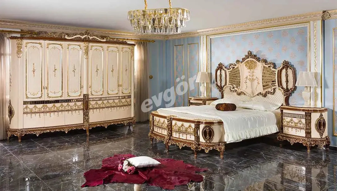 Firuze Klasik Yatak Odası