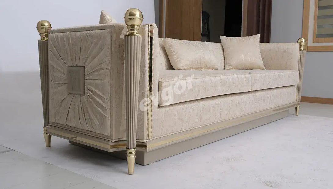 Hilton Luxury Executive Office Set: Majestic Desk, Ergonomic Chair, and Seating Collection