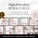 Digital Product Resell Vault, Thousands of Done-For-You Digital Products, Passive Income, Master Resell + Private Label Rights, MRR & PLR