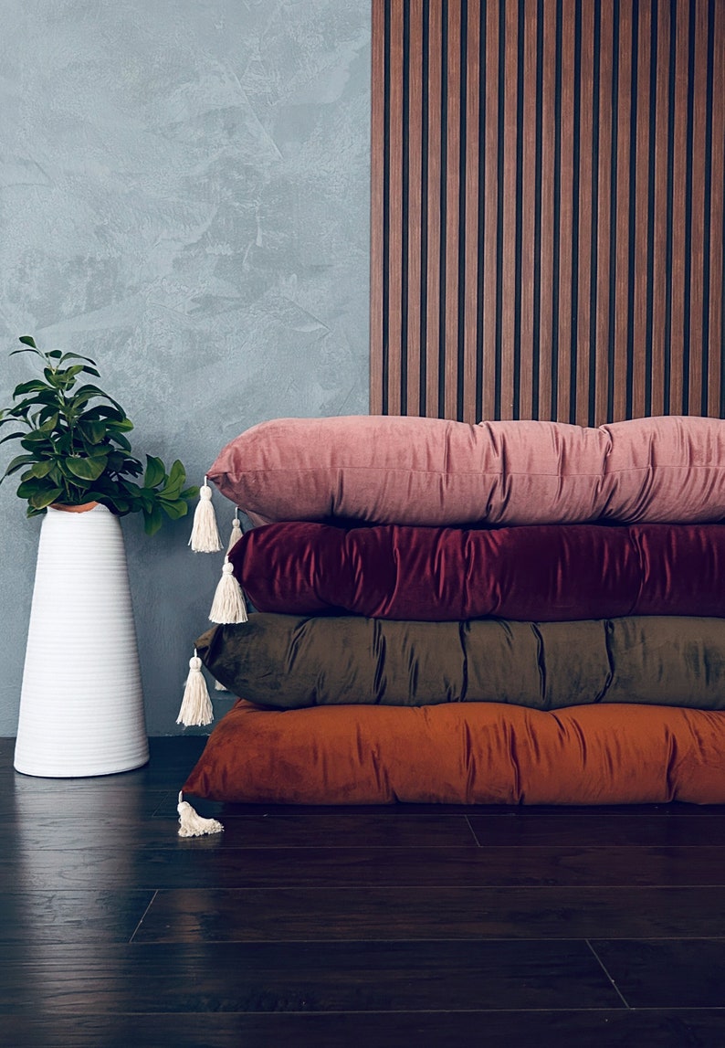 Luxurious Velvet Floor Cushion for Reading Nooks & Kids Rooms | Circus Vibe Seating