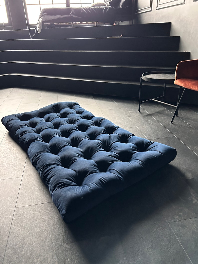 Luxurious Emerald Green Velvet Floor Cushions | Versatile & Comfortable Seating