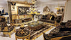 Kamelya Black Classic Sofa Set - Elegant Design, Premium Quality