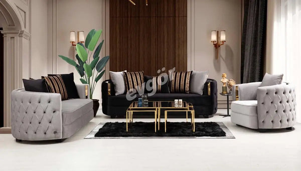 Milena Chester Sofa Set