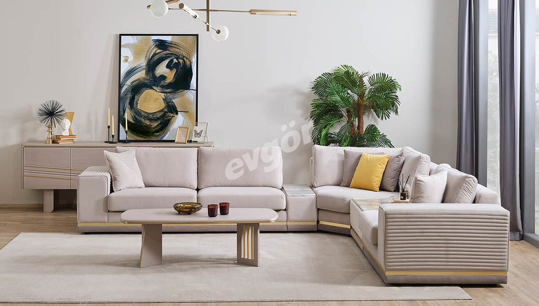 Tahyana Modern Corner Set